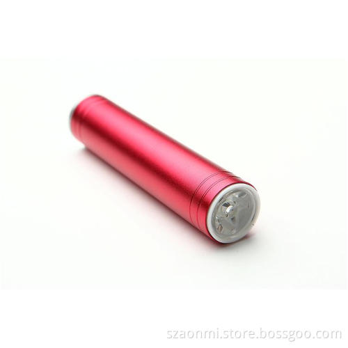 2600mAh Mini Lipstic Pocket Mobile Phone External Battery Pack